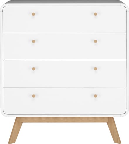 Toscana-Kast hoog Pine Stained/Wax