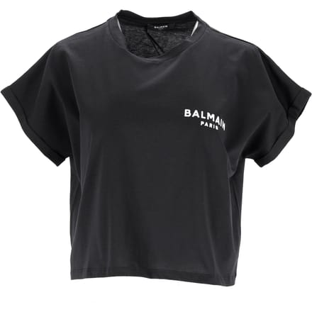 Balmain Croptop in Zwart