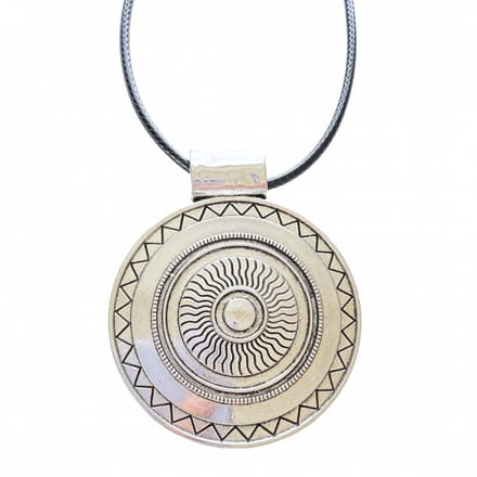 Ketting -Big -zilverkleur - 65 cm-Charme Bijoux