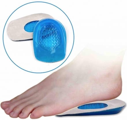 *** Ondersteunende Gelhakjes - extra dun 5 mm - Schoenmaat 40-48 - van Heble® ***