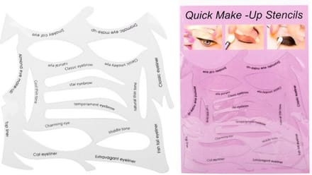 Eyeliner Sjabloon - Eyeliner stempel - Eyeliner Tool - Makeup Beauty Tool - Oogschaduw Sjablonen - Herbruikbaar - LOUZIR