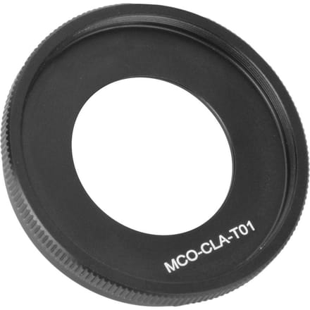 MCO CLA T01 Aluminiumlegering Lensadapterring naar 40,5mm Filter voor Olympus TG6 TG5 Camera black