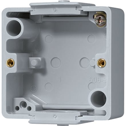 Jung WG600 Opbouwdoos Verzonken Schakelmateriaal - 600 - E2U52