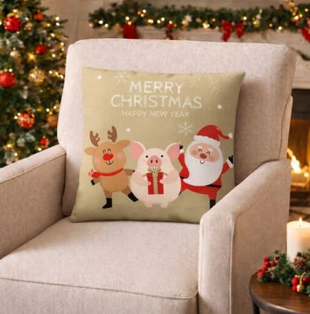 Cozy Christmas Friends Collection Kussenhoes - 45x45 cm