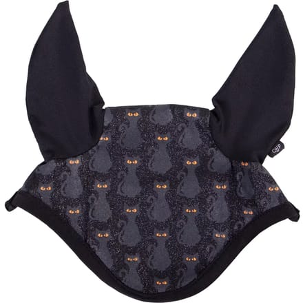 QHP OORNETJE HALLOWEEN CAT Zwart