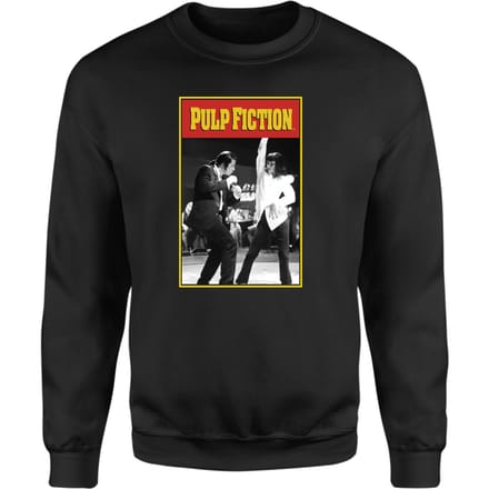 Pulp Fiction Dance Sweatshirt - Black - XL - Zwart