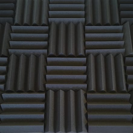 Akoestische Schuimpanelen 2 Stuks - Geluidsisolatie Studio Schuim - Antraciet