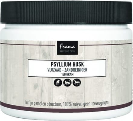 Frama Psyllium Husk Vlozaad Zandreiniger 150 gram - Kat