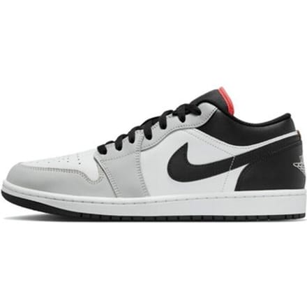 Jordan 1 Low Sneakers Heren - Grijs - Maat 42 - Mesh/Synthetisch