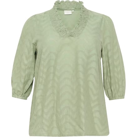 Damesblouse met lange mouwen KAFFE Curve Vitana