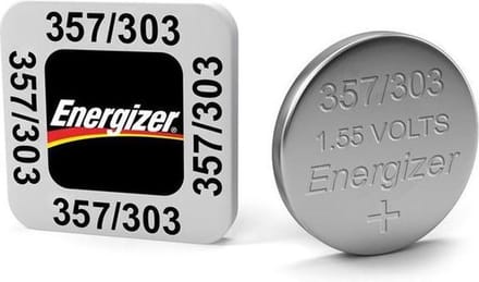 1 Stuk Energizer 357-303 /G13 / SR44W 1.5V knoopcel batterij