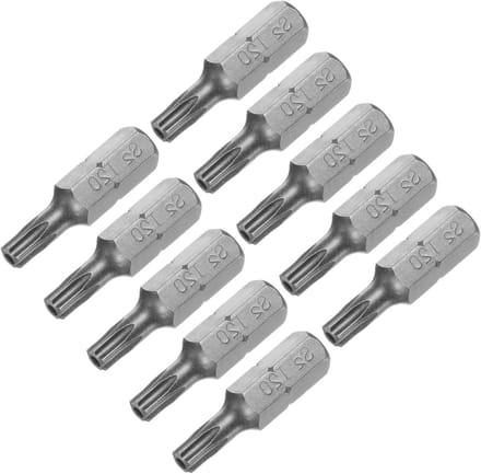 Torx Screwdriver Bits, 1/4 Inch Hex Shank 25mm Long T20, Magnetic Screwdrivers Bit - ShopVlot
