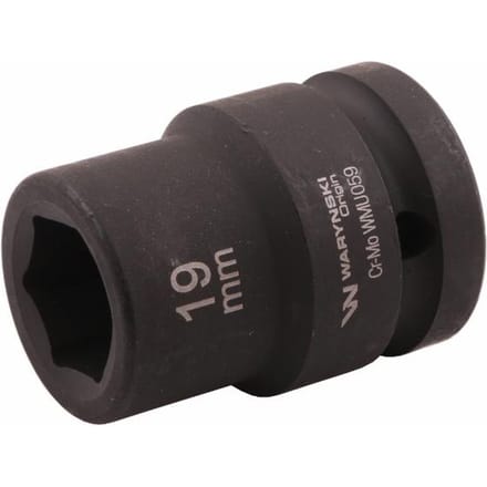 Slagmoersleutel 3/4" 19 mm CrMo DIN 3129
