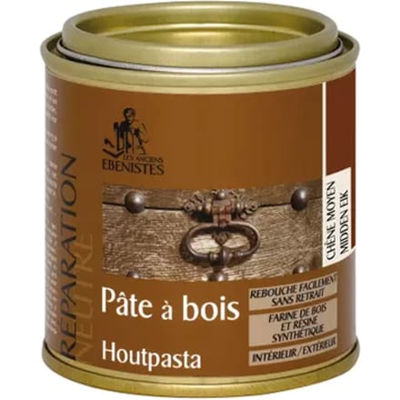 Les Anciens Ebénistes Houtpasta Midden Eik 140gr