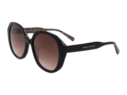 Tommy Hilfiger TH 2106/S Black pattern brown 54/17/140 WOMAN Zonnebrillen