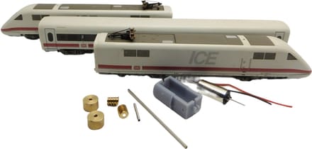 micromotor NM061C motor ombouwset voor Minitrix BR 401, ICE