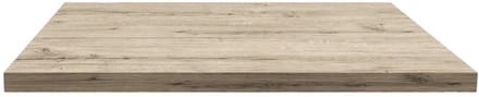 ALONI Wastafelblad MDF – 56 cm – Licht Hout Eiken