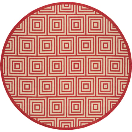 Buitenkleed Perissa Rond | Safavieh
