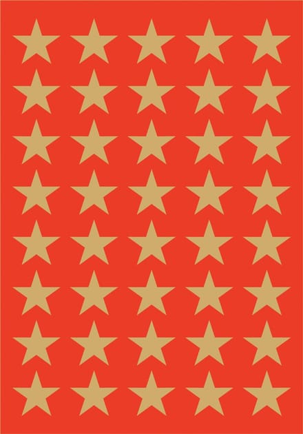HERMA 4054 sticker Papier Goud Permanent 201 stuk(s)