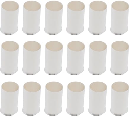 Dailygoods - 24 Stuks Niet-geïsoleerde Wire Ferrules Kit voor Draaien