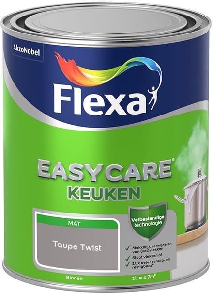 Flexa - Easycare Keuken - Taupe Twist - Mengverf - 1 L