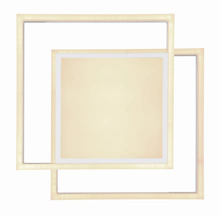 Globo - plafonniere - Squares - wit - metaal - LED - 67225-24FSH