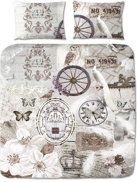 Suela Home Liselot - Dekbedovertrek - Eenpersoons - 140 x 200/220 cm - Multi
