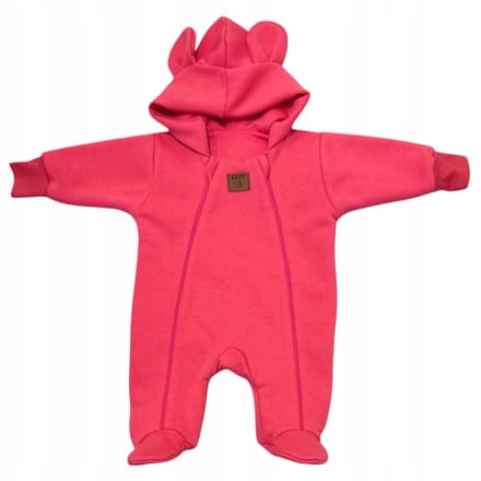 Dartomik - Babyslaapzak - 80 - Koraalroze - Dubbele Ritsen
