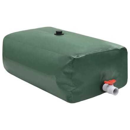 vidaXL - Watertank - met - kraan - opvouwbaar - 1000 - L - PVC