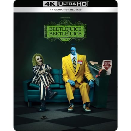 Beetlejuice Beetlejuice (4K Ultra HD Blu-ray) (Steelbook)