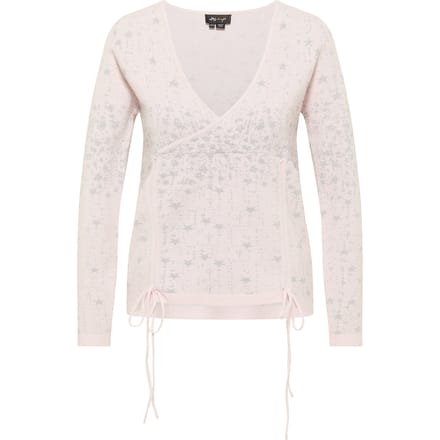 Mymo Gebreide trui Nolie Dames roze zilver