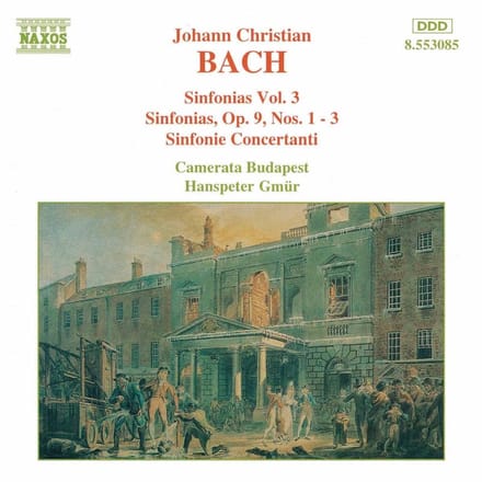 Camerata Budapest - J.C. Bach: Sinfonias 3 (CD)