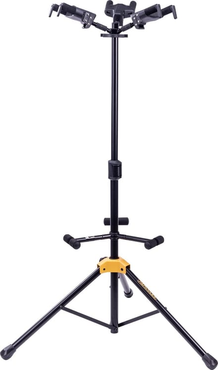 Hercules Stands HCGS-432B+ Auto Grip System Triple Guitar Stand - Gitaarstandaard