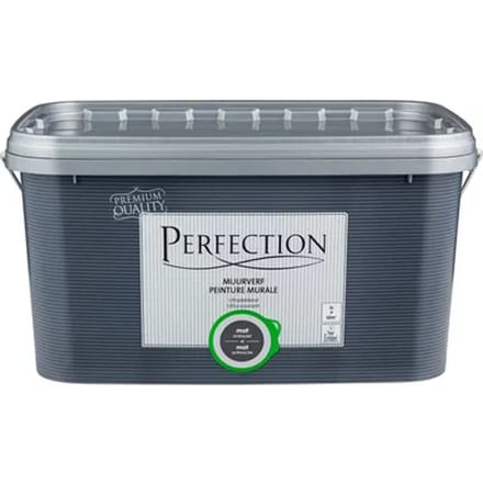 Perfection Ultradekkend Muurverf - Mat - Antraciet - 5l