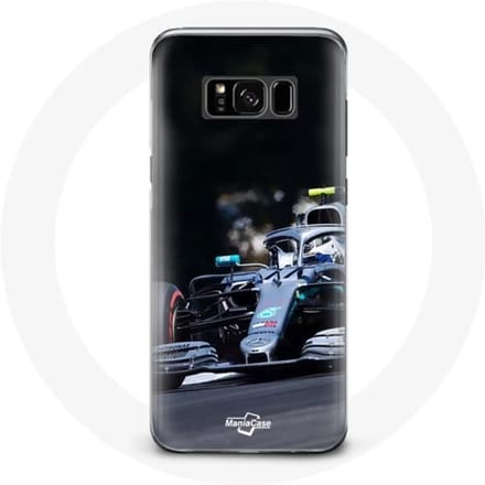 Case voor Samsung Galaxy S8 plus Formule 1 Valtteri Bottas F1 Racing Driver Zwart