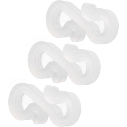 150 Stuks S-vormige Haken Stevig Duurzaam Plastic Dubbele Uiteinden Multifunctionele Kerstverlichting Clips voor Feest wit