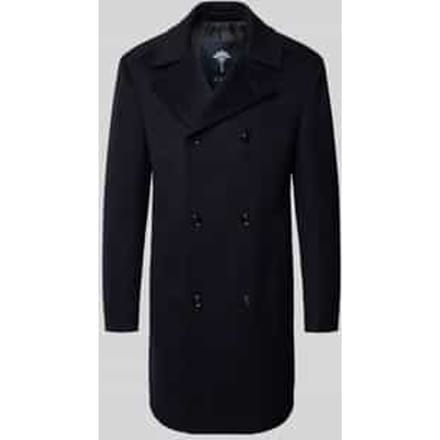 Regular fit lange jas van wolmix model 'BEALE'