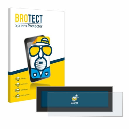 BROTECT - Screenprotector voor Porsche Taycan 2021 PCM 6.0 - Folie Beschermfolie matte