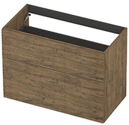 INK - Onderkast 2L A-sym Decor Tbv Grepen - 900x450x650 Mm - Naturel Eiken