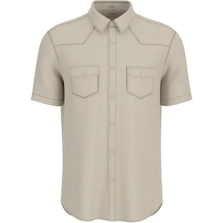 hemd western man beige
