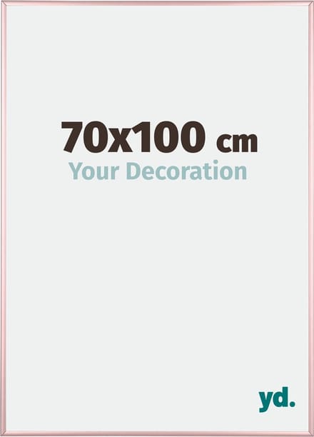 Your Decoration - Fotolijst 70x100 cm - Aluminium - Koper - Kent