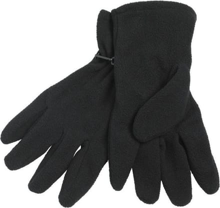 Myrtle Beach Volwassenen Unisex Microfleece Handschoenen (Zwart)