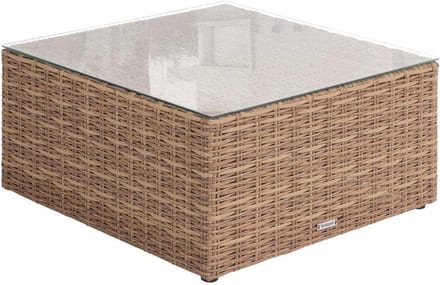 Tuin Salontafel - Buiten Tafel - Terras Ontspanning - Vierkant Design - 72x72x36 cm