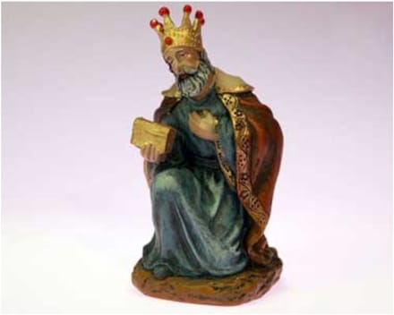 Figuren 14 x 8 cm Tovenaar Koning Melchior