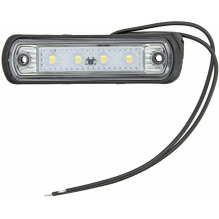 Markeringslicht - WAS - W189 - 4.3 - 11cm - Helder - Wit - 12V-24V
