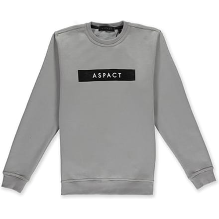 ASPACT Iconic Crewneck 3.0 Grey Taglia: S | Maglioni a maglia Outlet | Unisex | Grigio