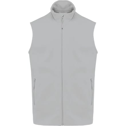 Kariban Ecologische uniseks bodywarmer van microfleece K9120 - Snow Grey - L