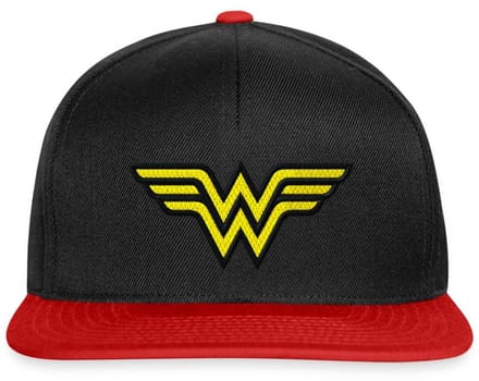 DC Comics Wonder Woman Logo Borduurwerk Snapback cap