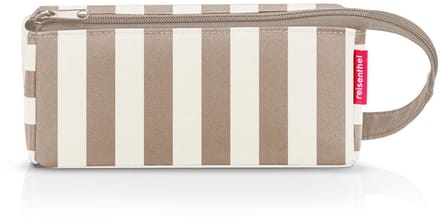 Reisenthel Fold Case Toilettas - Make-up tas - 1,5L - Summerstripes Coffee Zand