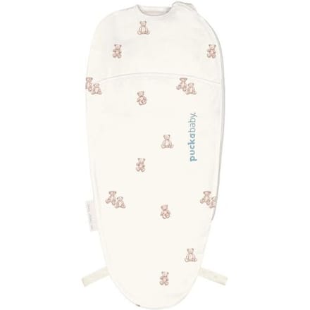 Puckababy Piep inbakerslaapzak Teddy Bears 0-3 mnd unisex